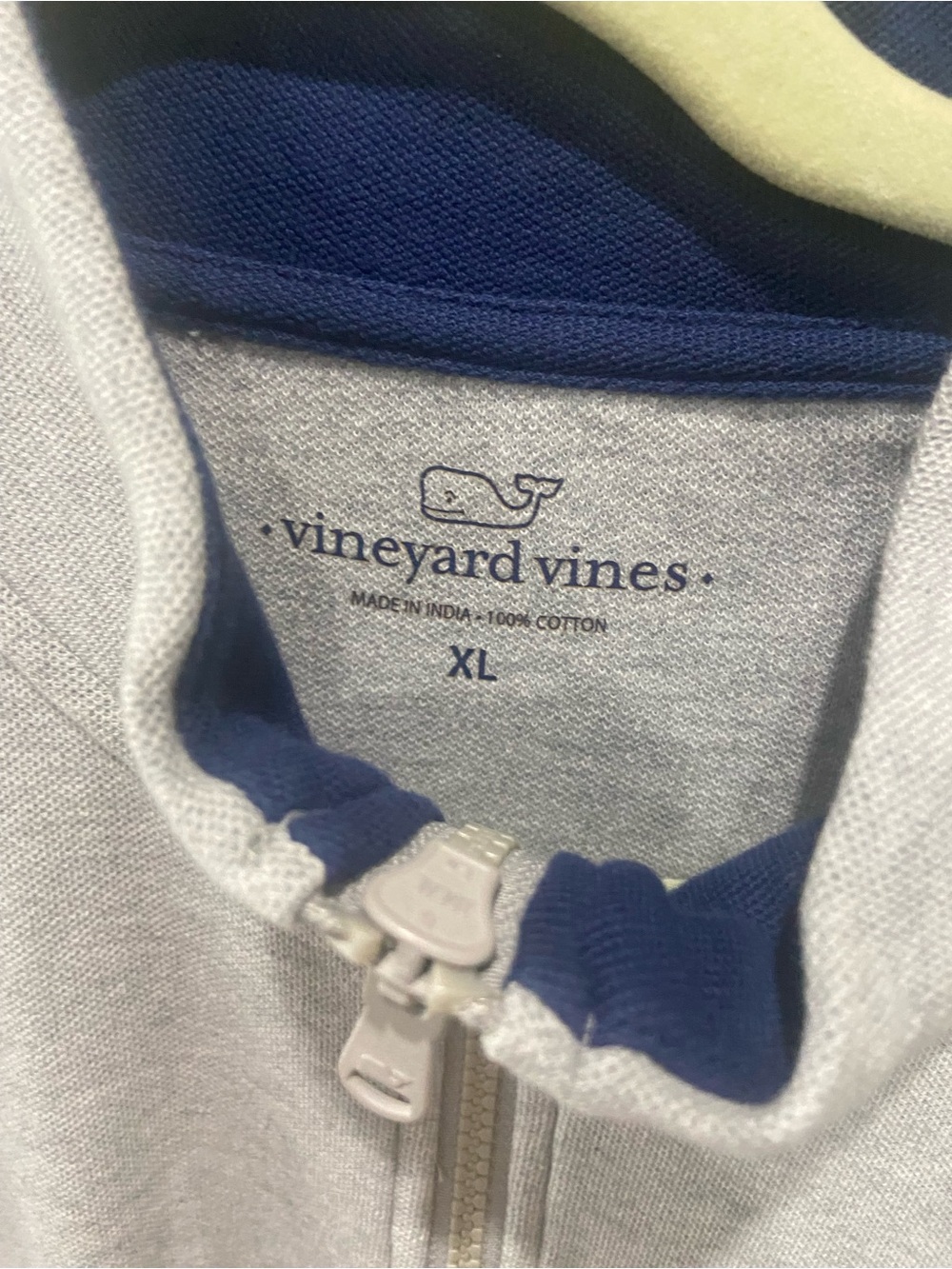 Vineyard Vines Men's Quarter Zip Sweatshirt - Picture 3 of 5